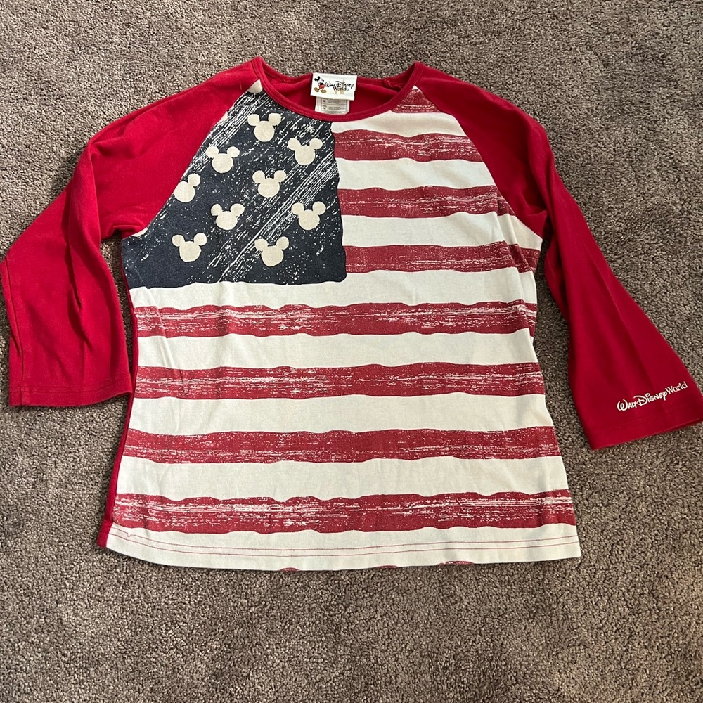 Patriotic Mickey Mouse top
